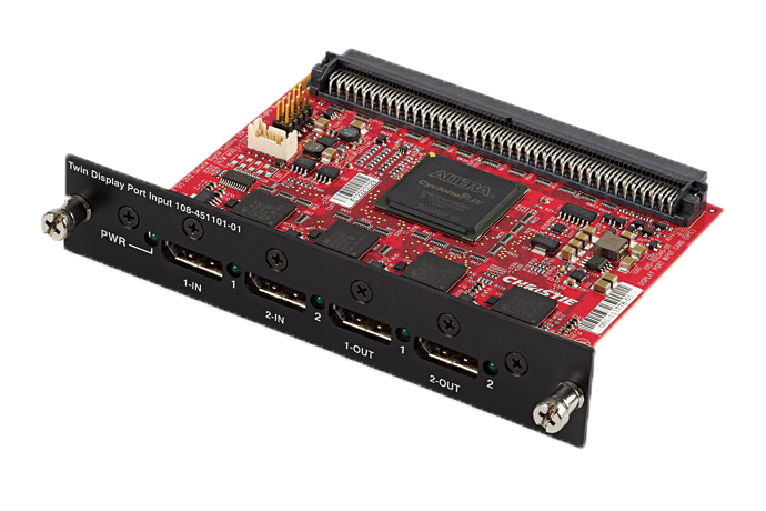 Twin DisplayPort input card - certified refurbished – Christie Marketplace